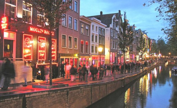 Zona roja: El ejemplo de Amsterdam, la ciudad de los pecados.