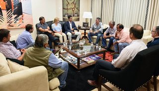 Urtubey analizó con productores tabacaleros los daños causados por las lluvias