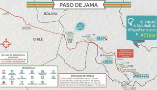 Estiman 4 mil personas por día en el Paso de Jama