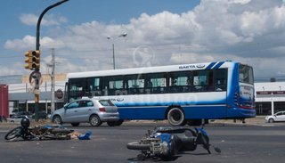 Choque de motos provocó la muerte de un hombre de 62 años