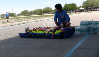 Luciano Benavides abandonó el Dakar tras una fuerte caída con su moto