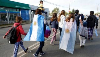 El agradecimiento de Francisco a los "hermanos argentinos"