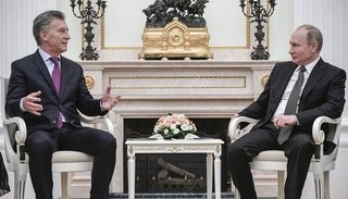 Macri se reúne con Vladimir Putin: "Tenemos mucho para crecer en el intercambio de ambas naciones"