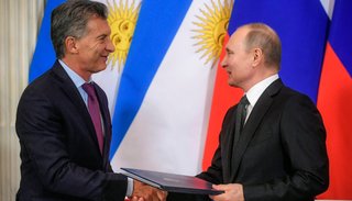 Putin le aseguró a Macri que "Argentina sigue siendo un socio muy importante para Rusia en América Latina"