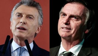 Macri saludo a Bolsonaro tras su asunción en Brasil
