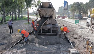 Importante obra en el acceso norte