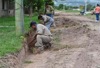 San Pedro se puso "manos a la obra" en los barrios
