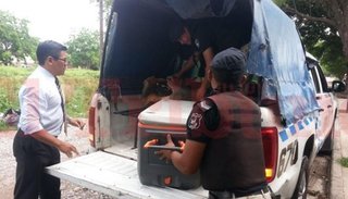 Tres hombres detenidos con un importante arsenal