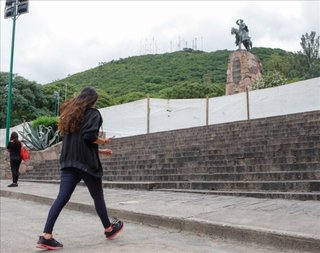 Avanzan las obras en el monumento a Güemes