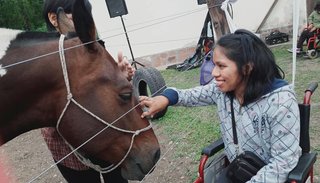 Recrear sonrisas de personas con discapacidad