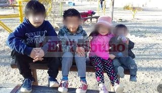 El menor golpeado fue llevado con su abuela