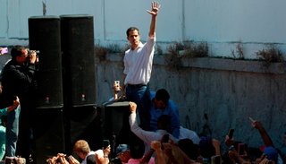 Guaidó: "Me pude zafar del secuestro porque hay gente que cree en Venezuela"