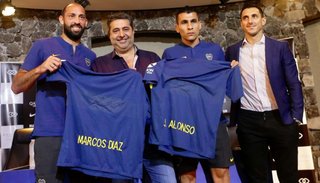 Marcos Díaz: “Alfaro tuvo que ver con mi llegada a Boca”