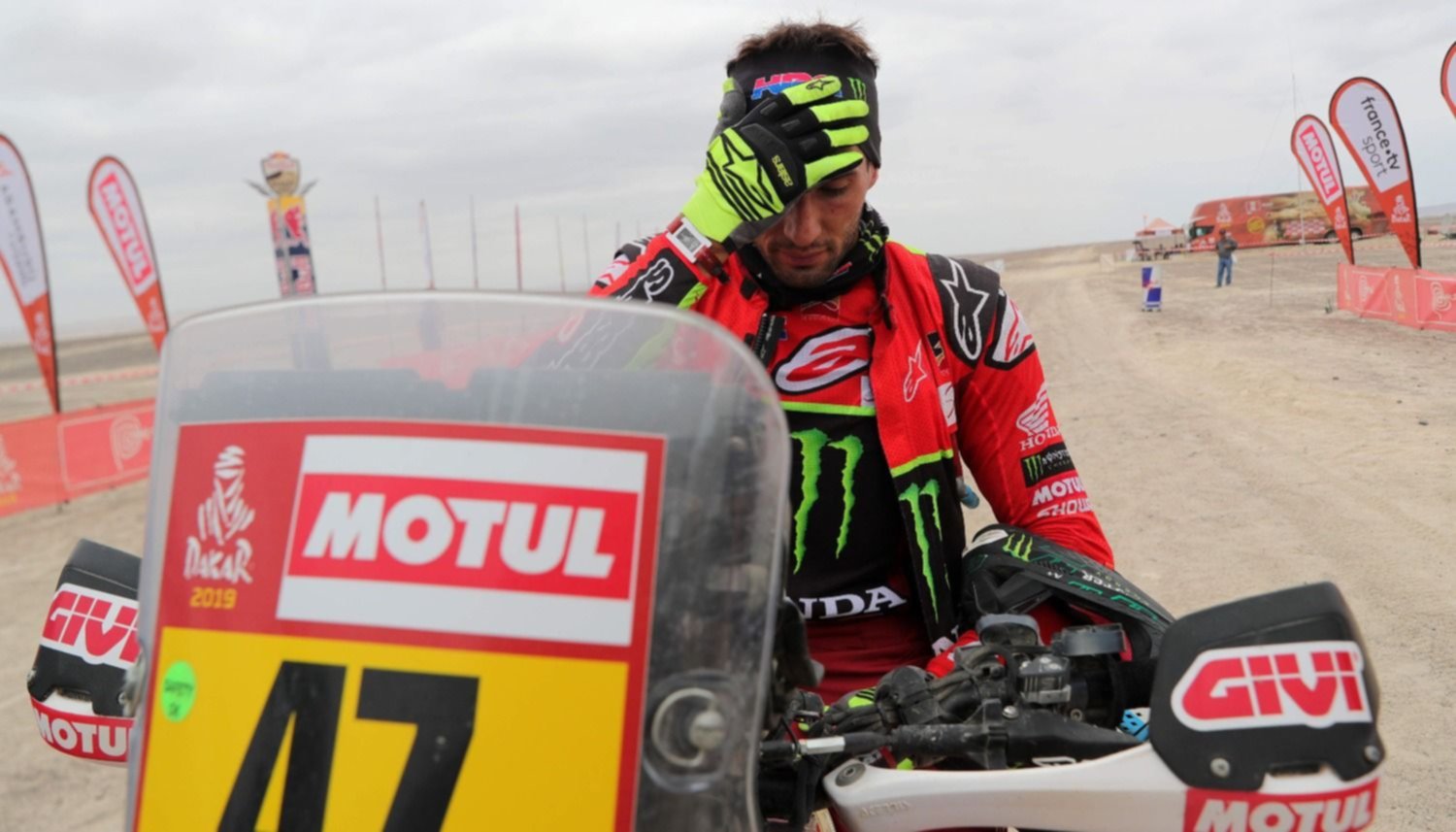 Dakar 2019| Kevin Benavides recibió un fuerte penalización