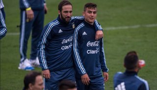 Dybala e Higuaín, frente a frente en Arabia Saudita