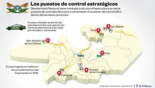 El 58% de la cocaína incautada en el país es de Salta