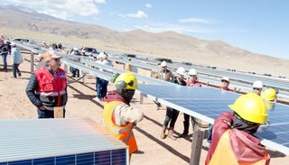 Avanza a buen ritmo el parque solar Cauchari