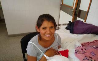 Alison Mía es la primera bebé del 2020 en Argentina