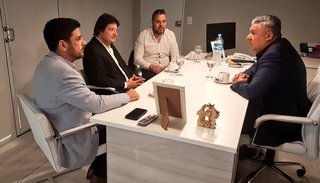 Tapia se reunió con los nuevos responsables de la seguridad