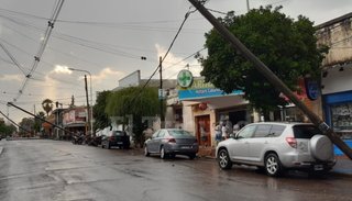 Una fuerte tormenta causó serios daños en Güemes 