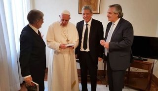 El papa Francisco recibirá al presidente Alberto Fernández el 31 de enero en el Vaticano 