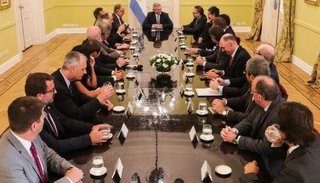 El Presidente recibió a los directivos de las principales compañías petroleras