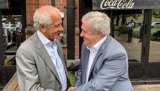 D'Onofrio y Ameal se reunieron por primera vez