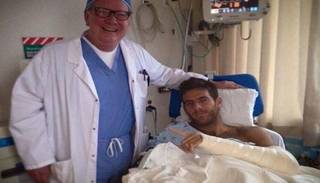 Del Potro pasará por el quirófano de Miami para operar su "bendita" rodilla