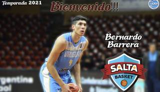 Se suma un uruguayo a Salta Basket para la Liga Argentina