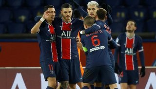 Mauro Icardi marcó en la goleada del Paris Saint Germain de Pochettino