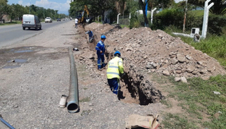 Concluyen trabajos para mejorar la presión de agua en Santo Domingo