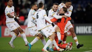 El PSG, con Messi de titular, eliminado de la Copa de Francia