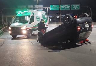 Siniestro vial en avenida Savio