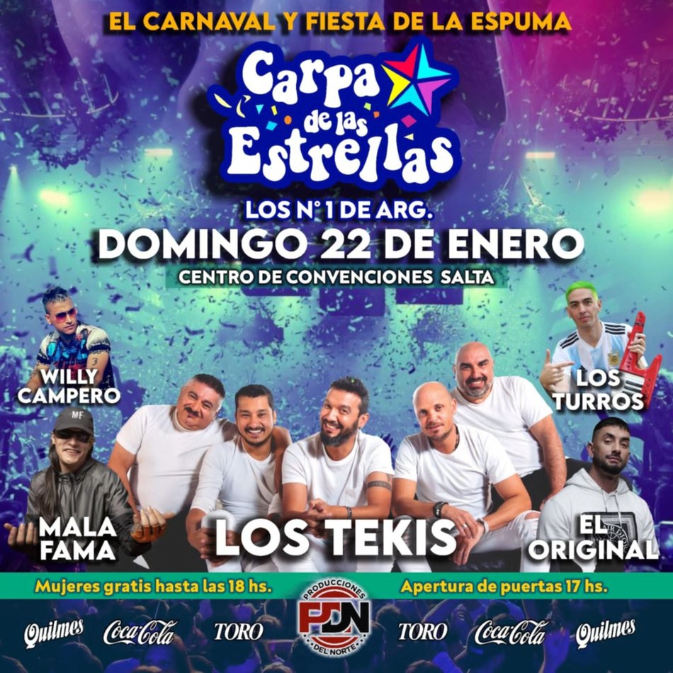 VIDEO. La fiesta de los Tekis llega a la Carpa de las Estrellas este domingo