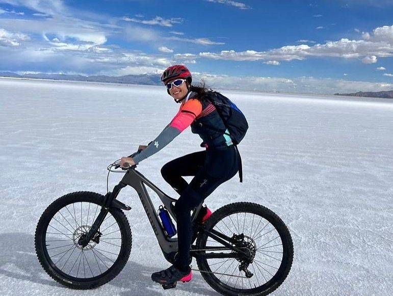 La magia de las Salinas Grandes encantó a Gabriela Sabatini- La magia de las Salinas Grandes encantó a Gabriela Sabatini