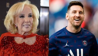 Mirtha Legrand recaudó $11 millones por la camiseta de Messi