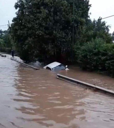 La ruta 68, entre El Carril y La Merced, quedó en jaque