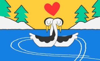 Google le dedicó un doodle "olímpico" a los enamorados en San Valentín