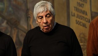 Hugo Moyano sin secreto fiscal bursátil y bancario