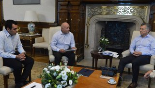 Macri recibió a la familia del cadete fallecido
