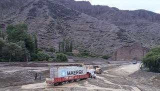 Rutas intransitables en algunos pueblos puneños