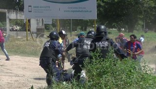 Violento despeje de un corte en la ruta 34: hay al menos tres detenidos