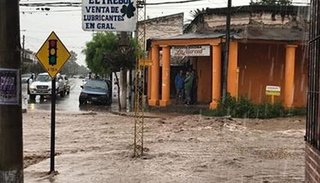 Video. Liberaron el tránsito en la ruta 68 luego de las fuertes lluvias