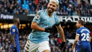 Video: Con un golazo de por medio, Agüero volvió a marcar un "triplete"