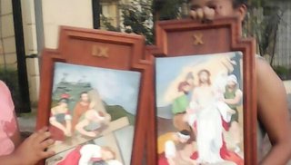 El hombre que robó las imágenes de la iglesia, regresó y confesó que las vendió en el mercado