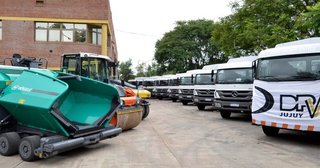 Importante maquinaria se incorpora a Vialidad provincial