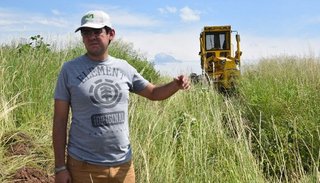 Acondicionan el predio para el futuro Parque Industria de la Ciudad Termal