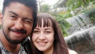 "Me fui a Rusia a cumplir un sueño y volví con un amor"