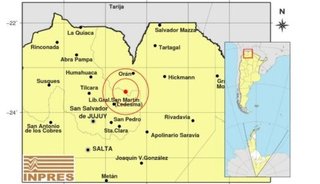 Sismo en Salta y lo sentimos en Jujuy