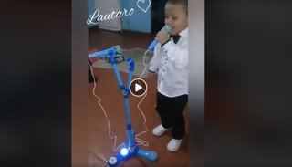 Lautaro, el niño jujeño que sueña con un saludo de Nicky Jam